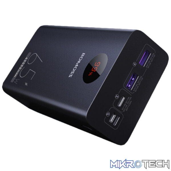 Romoss Power Bank Zeus 40000mAh 65W BK - Image 3