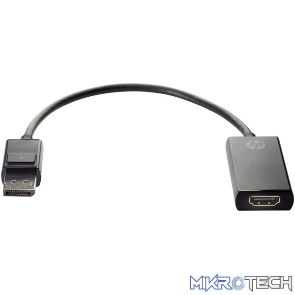 ff07f9b6-3a59-42d0-ad2e-79afbba8edd5 HP DisplayPort To HDMI True 4k Adapter - Image 1
