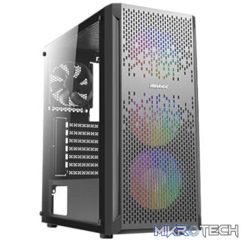 Antec NX290 ATX | Micro-ATX | ITX ARGB Mid-Tower Gaming Chassis - Black