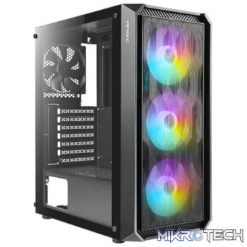 Antec NX292 ATX | Micro-ATX | ITX ARGB Mid-Tower Gaming Chassis - Black