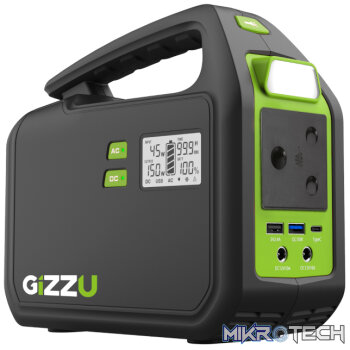 GIZZU 242Wh Portable Power Station 1 x 3 Prong SA Plug Point