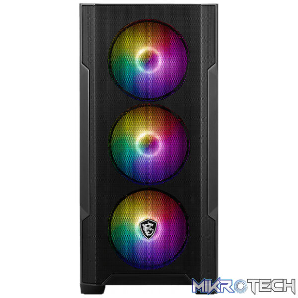 MSI MAG FORGE M100A mATX RGB GAMING CASE - Image 3