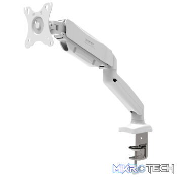 PORT Monitor Arm VESA Single Screen - White
