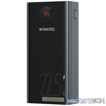 Romoss Power Bank Zeus 40000mAh 22.5w BK
