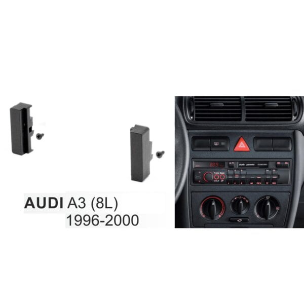 Audi A3 (8L) 1996 - 2000 Single Din Trimplate