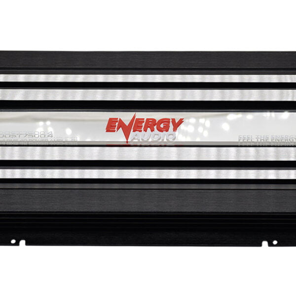 Energy Audio BOOST7500.4 60WX4 RMS at 4 Ohm 4-Channel Amplifier