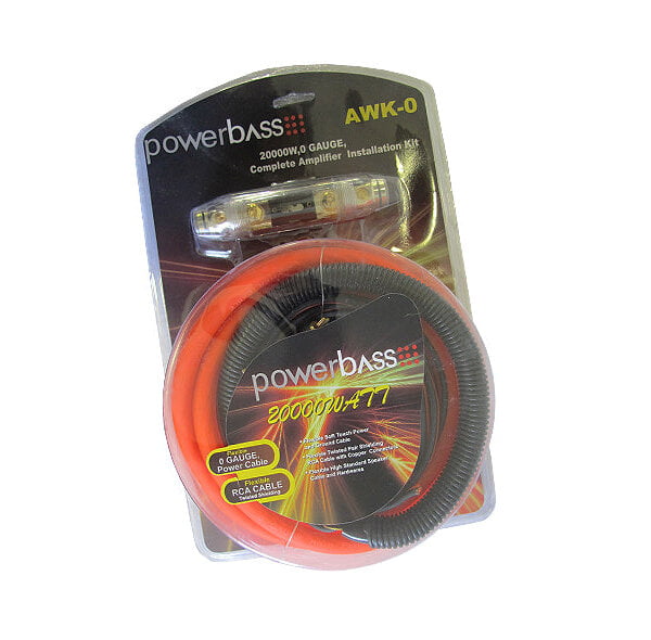 Powerbass AWK-0 20000W 0 Gauge Wiring Kit