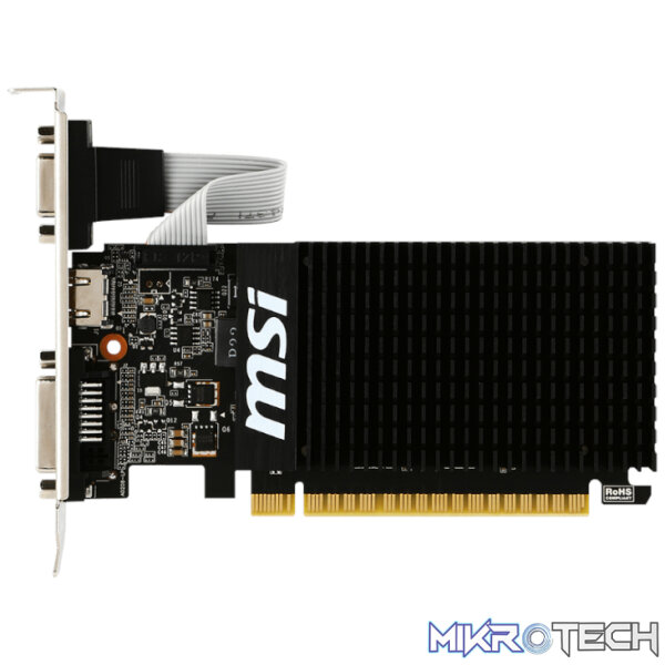 MSI Nvidia GeForce GT 710 2GD3H 2GB 64-BIT Graphics Card - Image 2