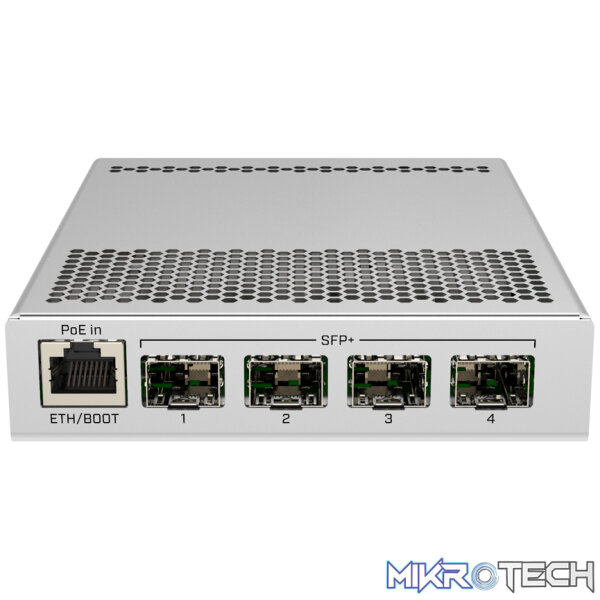 RB-CRS305S MikroTik Cloud Router Switch 4 Port SFP+ | CRS305-1G-4S+IN - Image 1