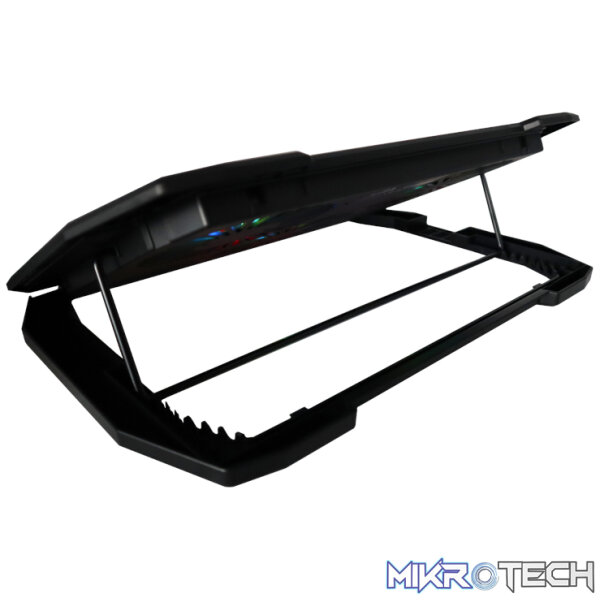 REDRAGON Dual USB 3 Fan RGB Gaming Notebook Stand - Image 3