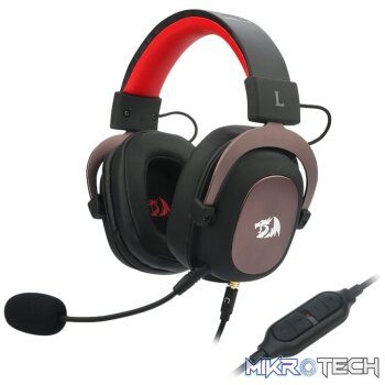 REDRAGON Over-Ear ZEUS 2 USB Gaming Headset - Black