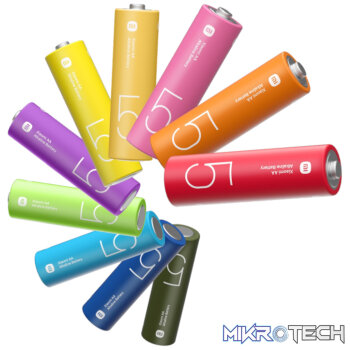 Xiaomi AA Rainbow Batteries (10 Pack)