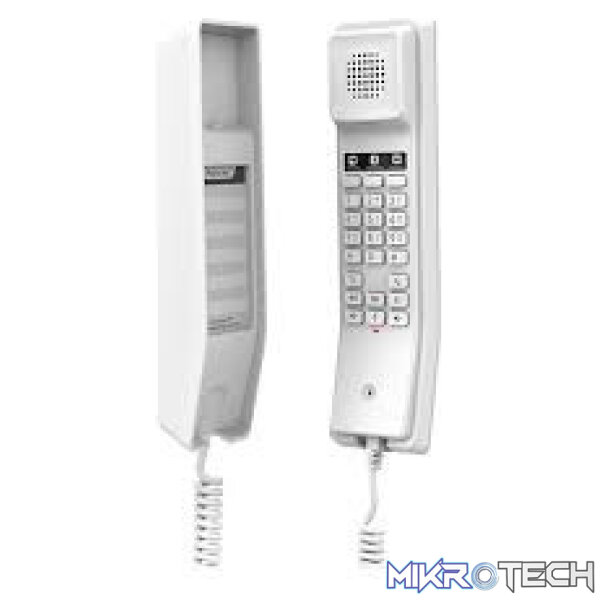 10984 Grandstream 2 Line Compact Hotel Phone White, Wi-Fi 5 - Image 1