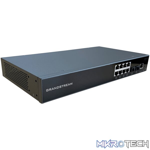11002 Grandstream GWN7801 Enterprise L2 8 port Managed GbE Switch - Image 1