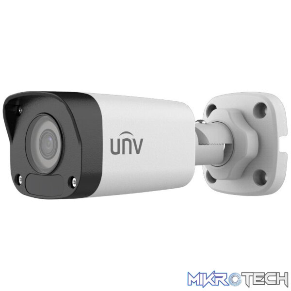 11284 UNV - Ultra H.265 -A- 4MP Mini Fixed Bullet Camera (Plastic) Now support up to 30 FPS - Image 1
