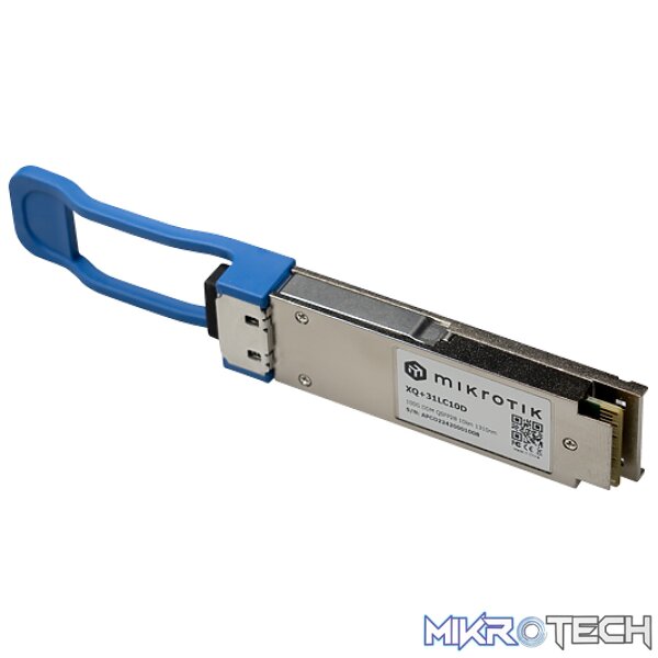 11984 MikroTik QSFP28 40G/100G Module 10KM SM Dual LC UPC - Image 1