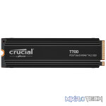 Crucial T700 4TB M.2 NVMe Gen5 with Heatsink NAND SSD