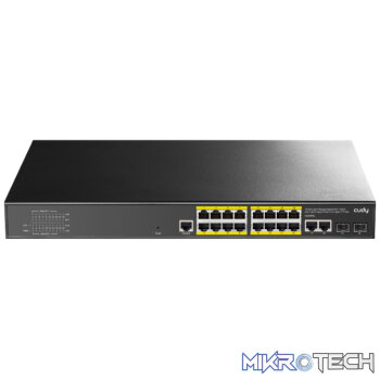 Cudy 16 Port Layer 2 Managed Gigabit PoE Switch
