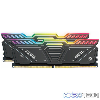 Geil Polaris RGB OC 32GB KIT(2X16GB) 5600MHz DDR5 Desktop Gaming Memory