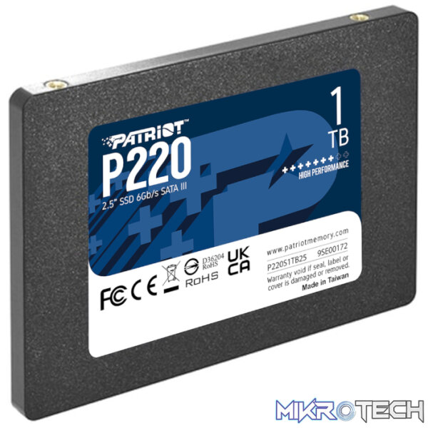 Patriot P220 1TB 2.5" SSD - Image 3