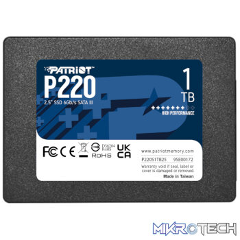 Patriot P220 1TB 2.5" SSD