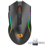 REDRAGON Trident Pro 8000DPI RGB Gaming Mouse - Black
