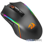 REDRAGON Trident Pro 8000DPI RGB Gaming Mouse - Black - Image 4