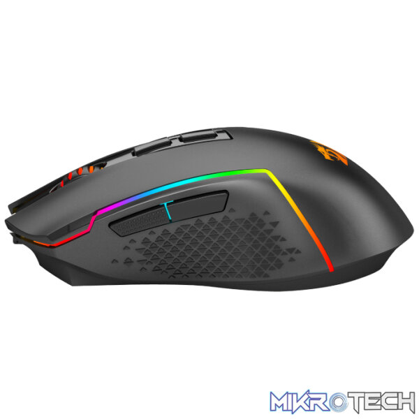 REDRAGON Trident Pro 8000DPI RGB Gaming Mouse - Black - Image 5