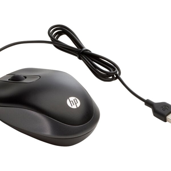 HP Accessories - USB Optical Travel Mouse - Black