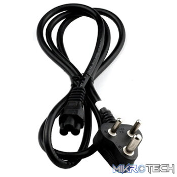 HP Accessories -  3PUK-CLVR 0.75X3 BLACK power cable for a Notebook
