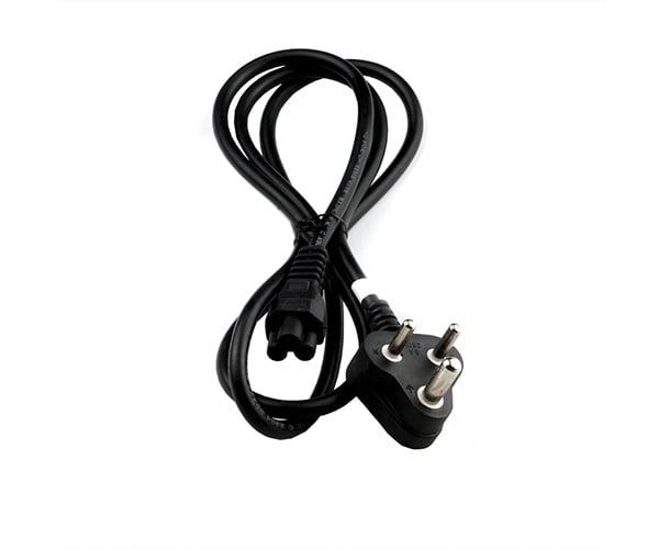 HP Accessories -  3PUK-CLVR 0.75X3 BLACK power cable for a Notebook
