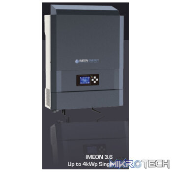 Imeon -3.6  Single Phase Inverter (WiFI Comm Box Optional - IMA-BOX)