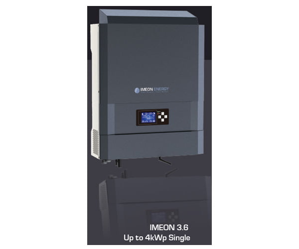 Imeon -3.6  Single Phase Inverter (WiFI Comm Box Optional - IMA-BOX)