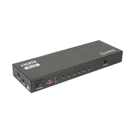 AVLINK  HSS24 4K HDMI SWITCH / SPLITTER 2 x 4