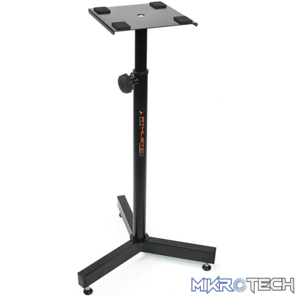 ATHLETIC SPEAKER STAND FLAT TOP ADJUSTABLE ATHLETIC SPEAKER STAND FLAT TOP ADJUSTABLE