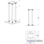 Alustage Moving Head Totem (1M) - Image 3