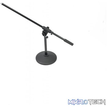 ATHLETIC  DESKTOP MIC STAND W/ADJUST BOOM STEEL & ABS