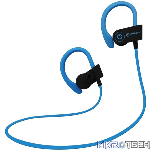 1 Amplify Tunes series Bluetooth Sport hook earphones - Blue - Image 1