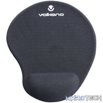 Volkano Comfort series gel mousepad - black