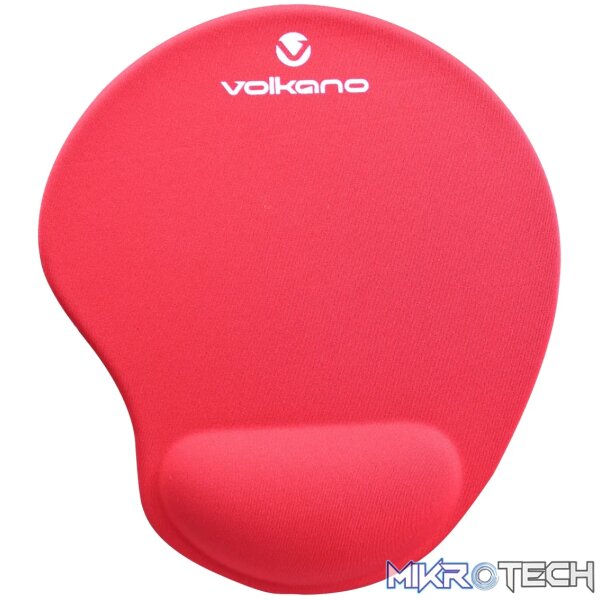 1 Volkano Comfort series gel mousepad - red - Image 1