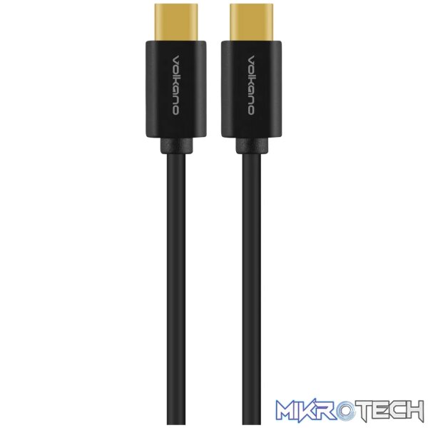 1 Volkano Connect C Type-C to Type-C cable M/M 0.75m - Image 1
