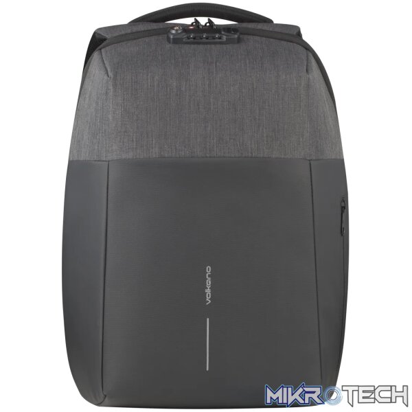 1 Volkano Deux Series Backpack Black/Charcoal. - Image 1