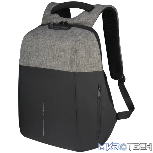 1 Volkano Deux Series Backpack Black/Lt Grey. - Image 1