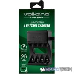 Volkano Extra series 4 Battery Recharger AA/AAA