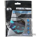 Anti-Microbial Printed Mask Boys Cammo - Blue/Grey