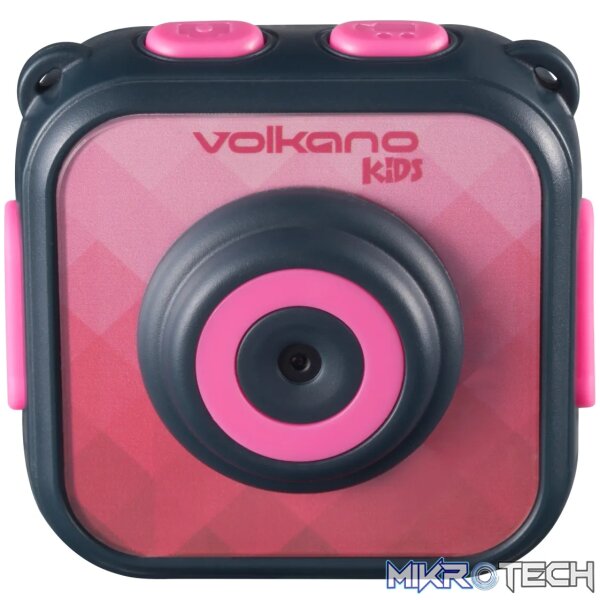 1 Volkano Funtime series Kids action camera - Pink - Image 1