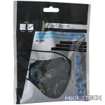 Anti-Microbial Printed Mask Boys Skater - Black - Image 2
