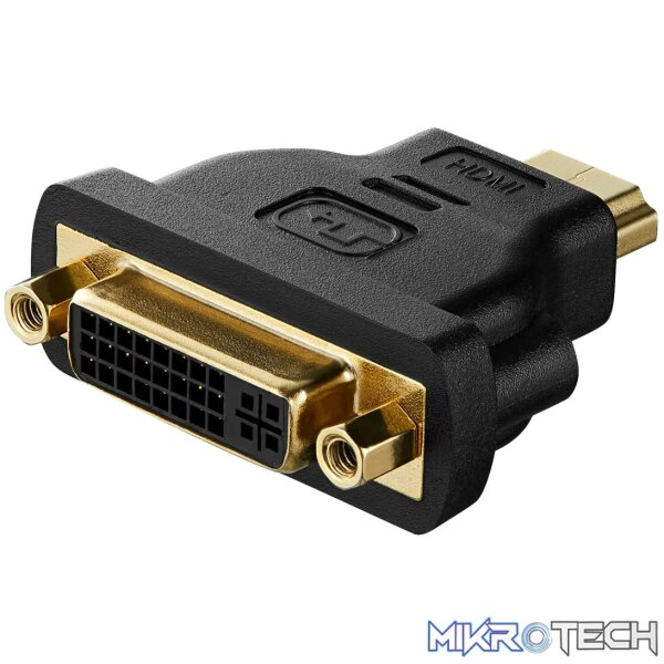 1 Volkano Image series HDMI plug to DVI-D socket - Image 1
