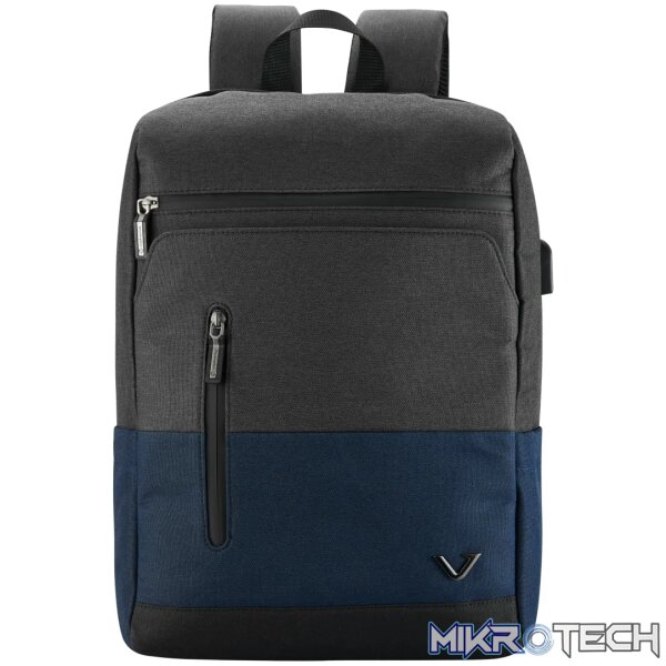 1 Volkano Infinity 15.6" Laptop Backpack Grey/Airforce - Image 1