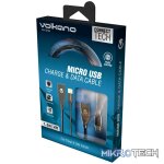 Volkano Iron Series Micro USB Cable - Black